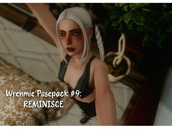 Wrenmie Posepack #9: Reminisce Sims 4 CC