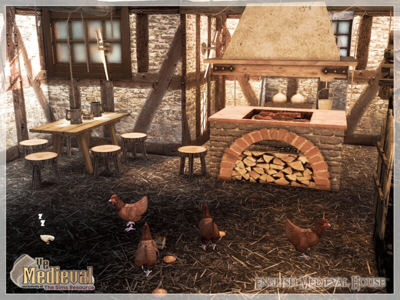 sims 4 cc ye medieval english house cc only tsr by moniamay72 3