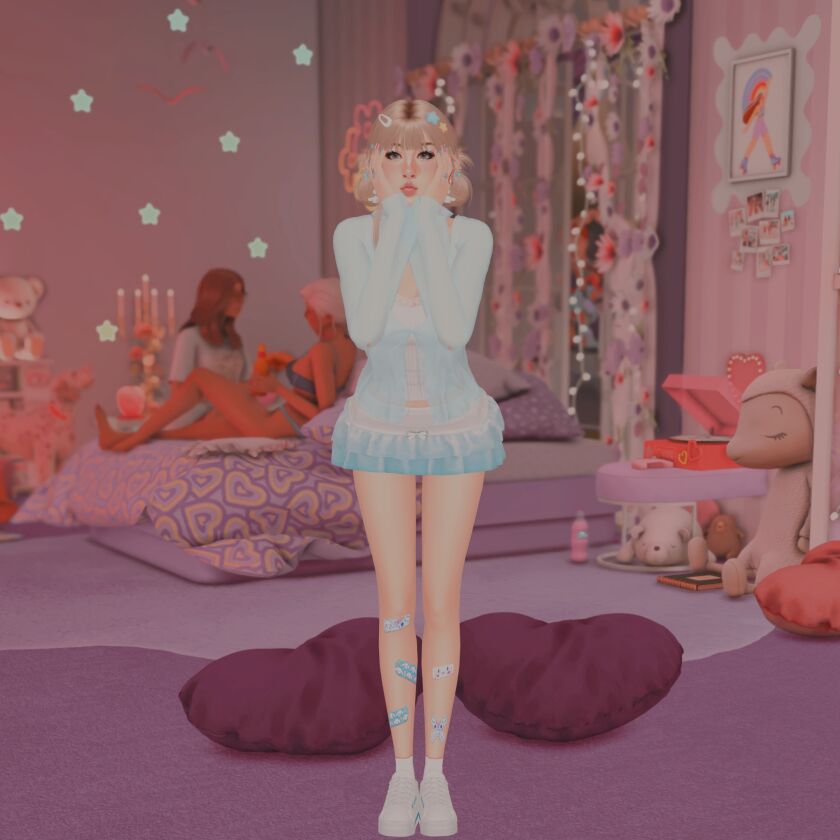 sims 4 cc ʚ ɞ lena ʚ ɞ i do not own any of the cc 5