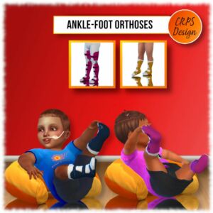 Leg Orthoses for Your Sims Infants Sims 4 CC