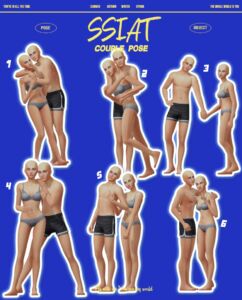 431. Couple Pose Sims 4 CC