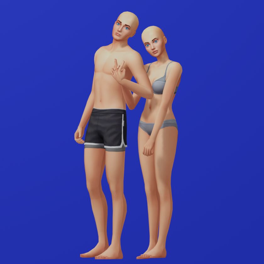 sims 4 cc 431 couple pose 14