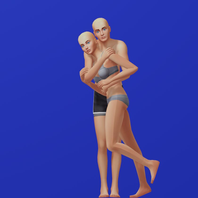 sims 4 cc 431 couple pose 8