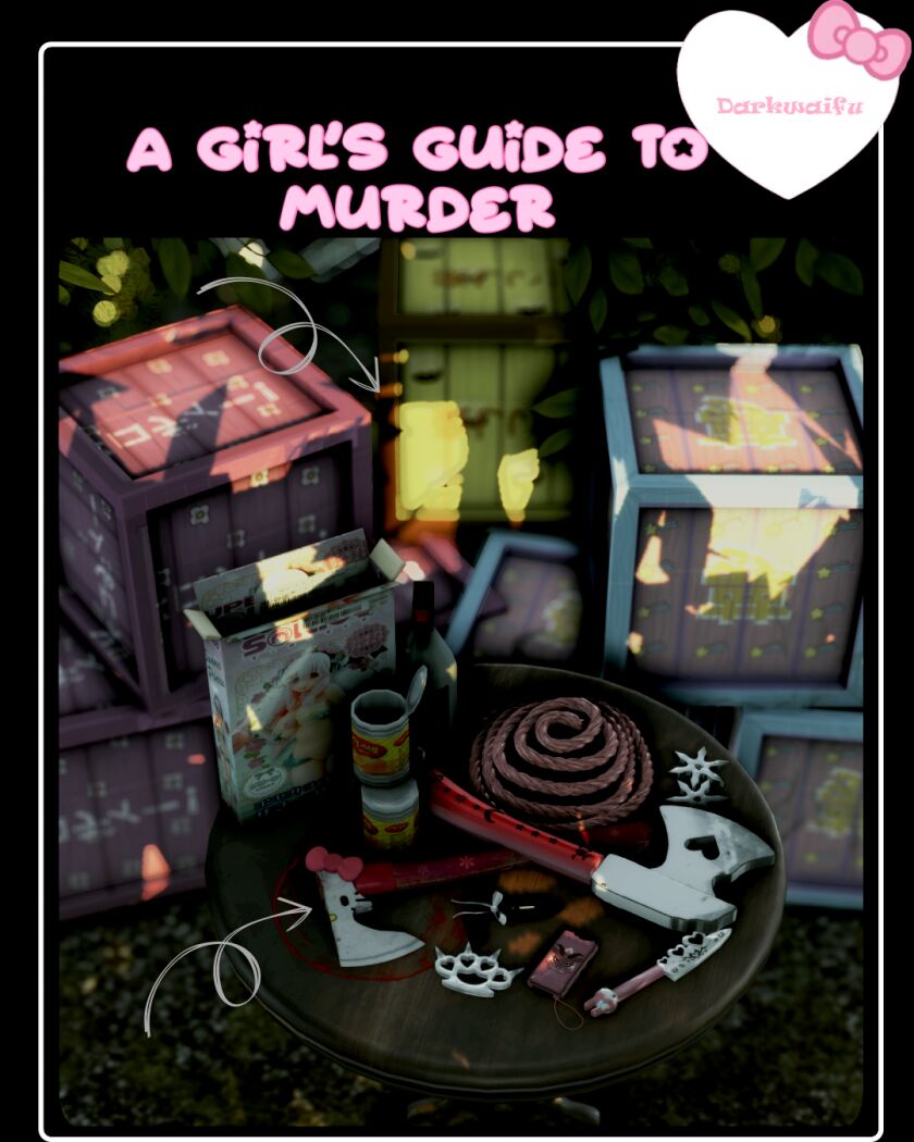 sims 4 cc a girls guide to murder simblreen drop 3