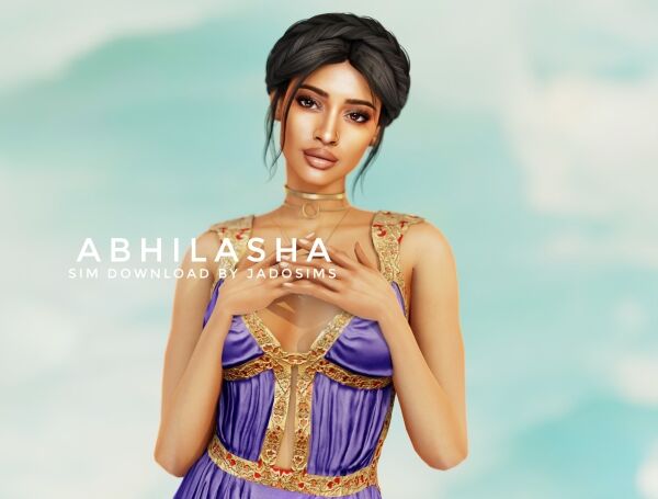 Download Abhilasha Sim Now! Sims 4 CC