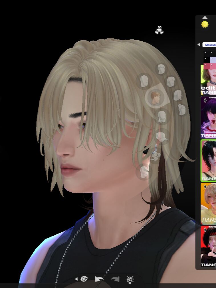 sims 4 cc aegis hair 3