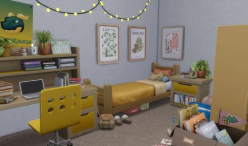 All Settled Into The Dorm at Drake Hall Sims 4 CC