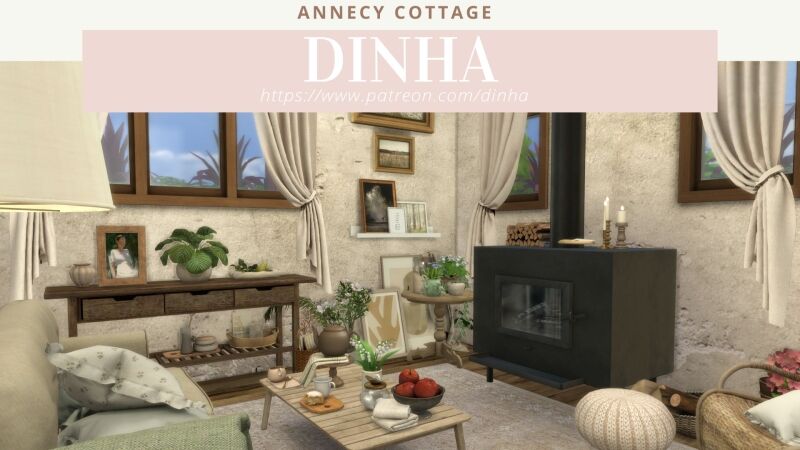 sims 4 cc annecy cottage 3