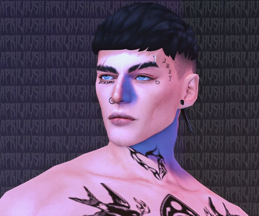 sims 4 cc aprilhush gloomy small tatts 40 options 5