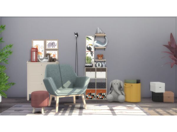 Quincy Nursery Extra: Enhance Your Kids’ Space! Sims 4 CC