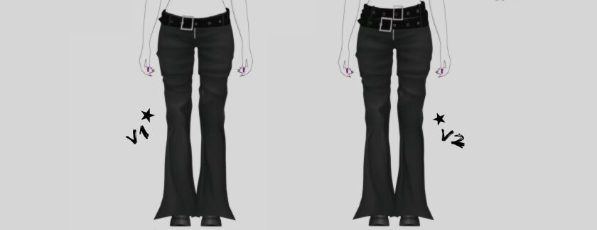 sims 4 cc audrey pants 3