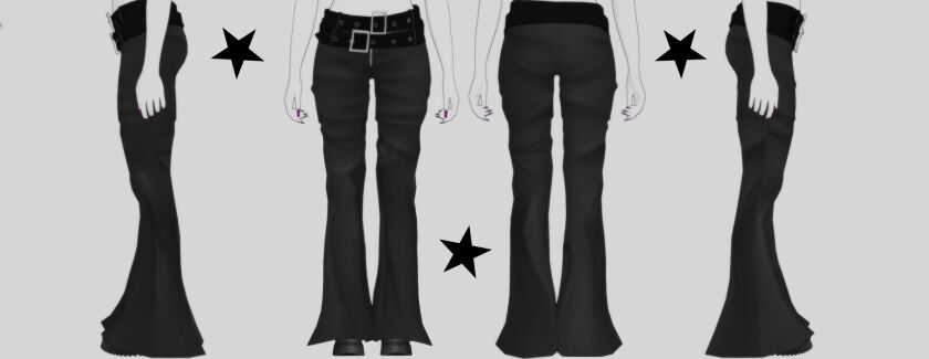 sims 4 cc audrey pants 4