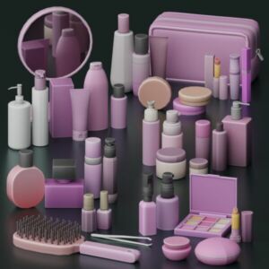 Beauty Vibes Clutter Set by SnootySims Sims 4 CC