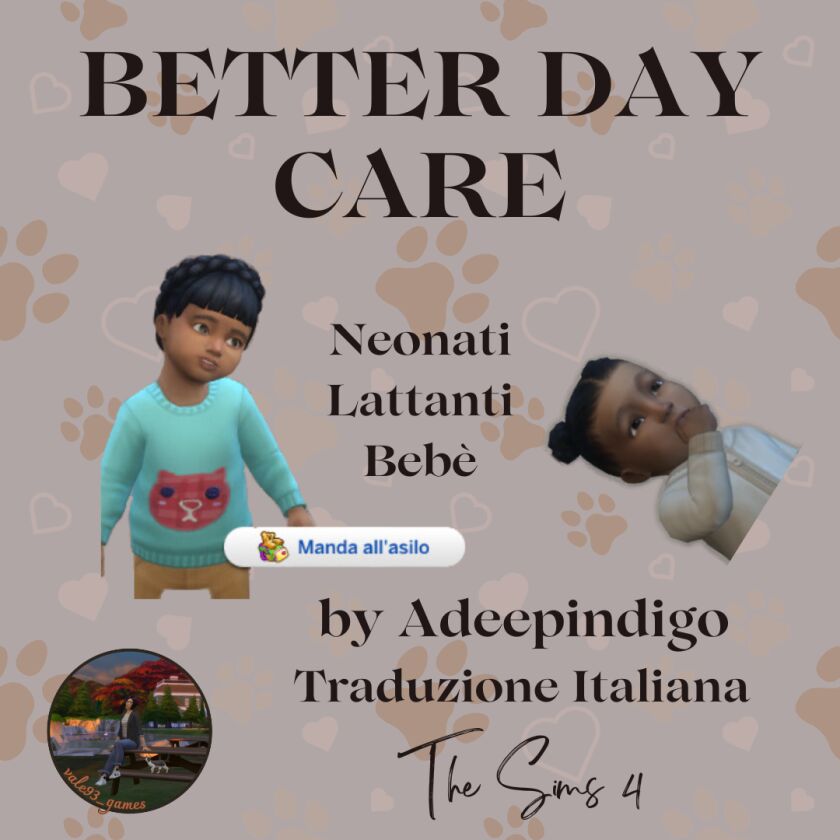 Better Daycare – A Perfect Choice for Your Pets Sims 4 CC