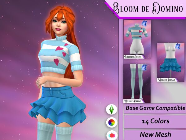 sims 4 cc blooming rose shoes slider free 11