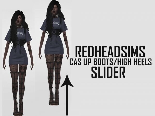 sims 4 cc blooming rose shoes slider free 3