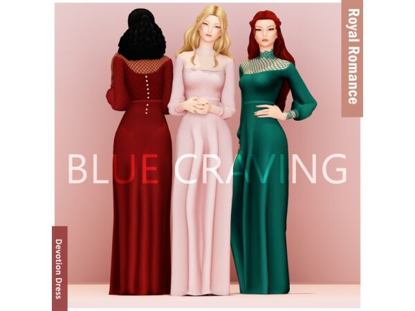 sims 4 cc blue craving royal passion crown 4