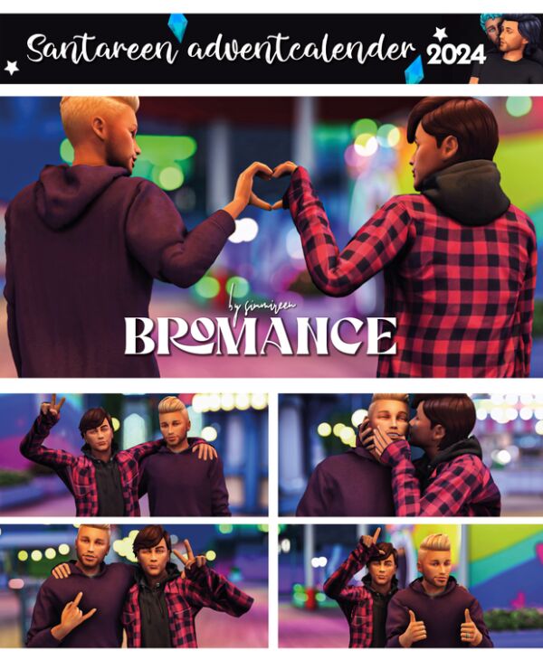 Bromance By Simmireen Sims 4 CC