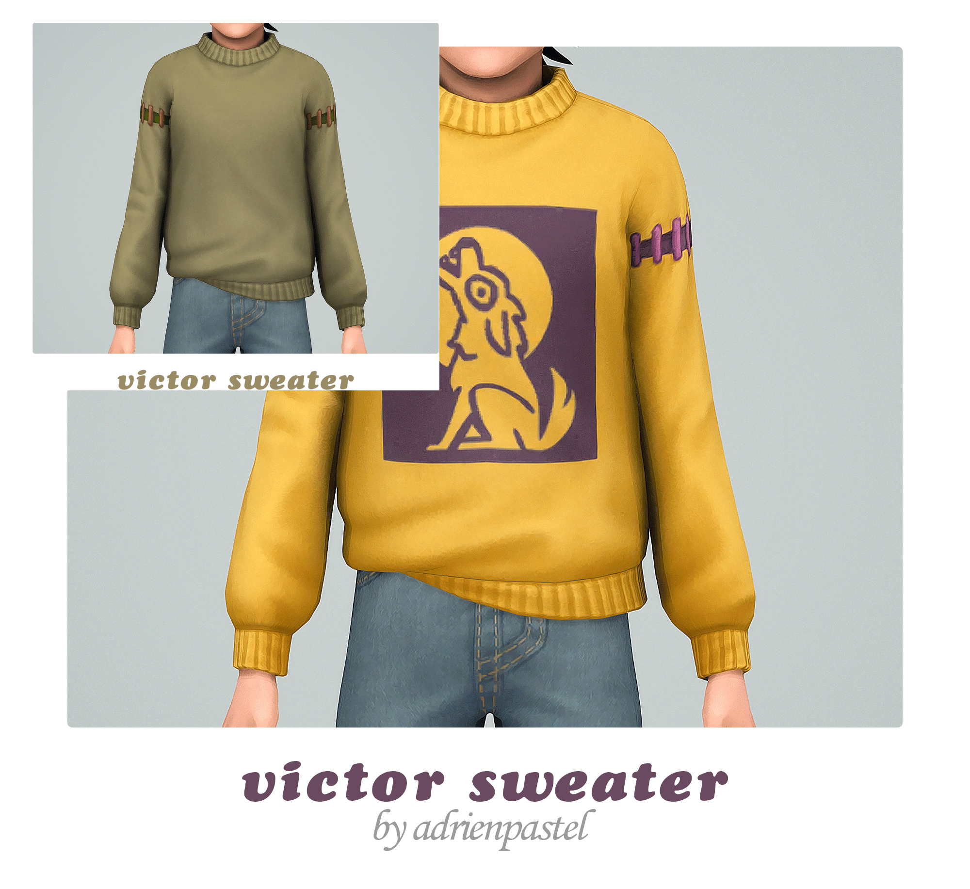 sims 4 cc calvin jeans 3