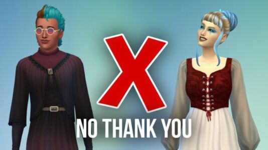 CAS Sanity Updates: Life & Death and Grim Event Items Sims 4 CC