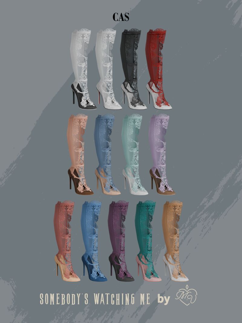 sims 4 cc cas shoes by miss valentine 2