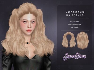 Cerberus Hairstyle by Javasims Sims 4 CC