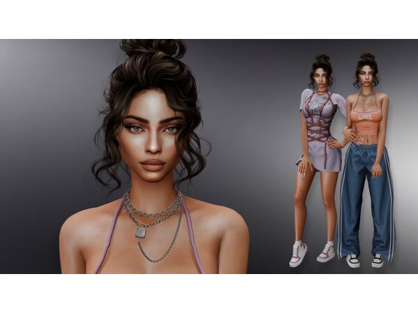 Chantel by Jolea Sims 4 CC