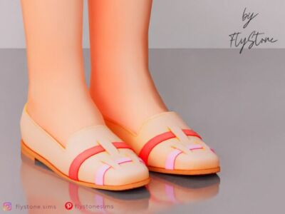 Child Ballet Flats for Little Dancers Sims 4 CC