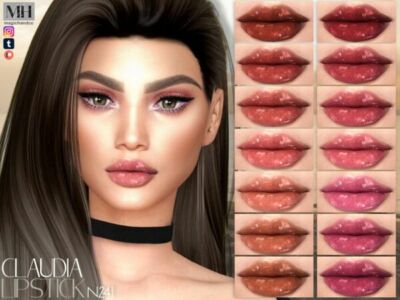 Claudia Lipstick N241 by MagicHand Sims 4 CC