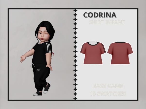 Codrina – Infant Shirt Sims 4 CC