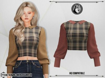 Stylish Corella Top for Your Sims Sims 4 CC