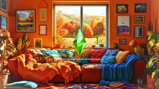 Cozy Fall/Autumn Sims 4 Loading Screen Sims 4 CC