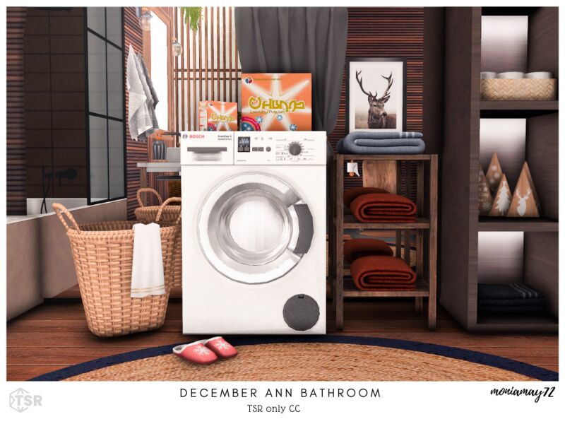 sims 4 cc december ann bathroom 2