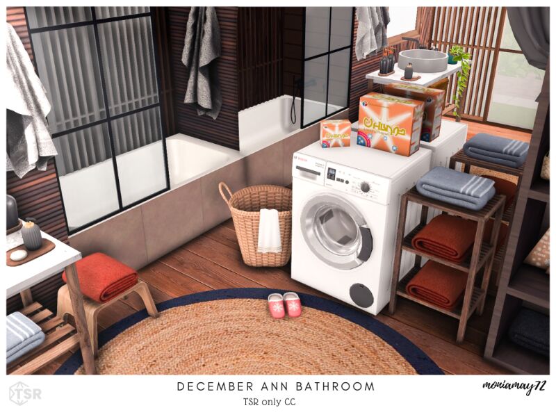 sims 4 cc december ann bathroom 3