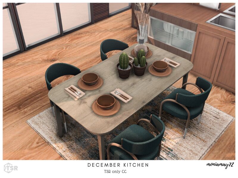 sims 4 cc december kitchen 4