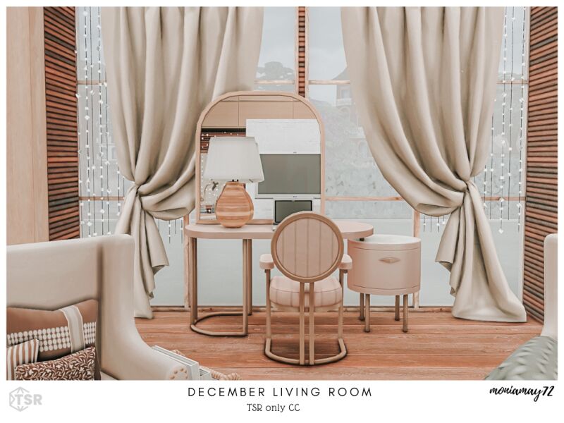 sims 4 cc december living room 5