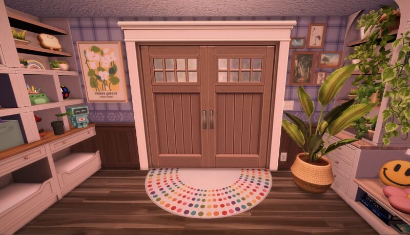 sims 4 cc donut co rainboho tastic halfway there rugs 2