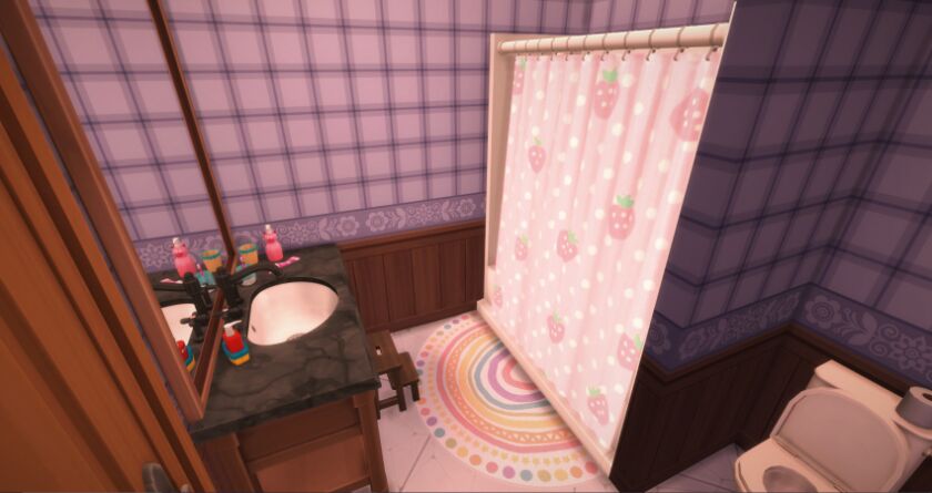 sims 4 cc donut co rainboho tastic halfway there rugs 5