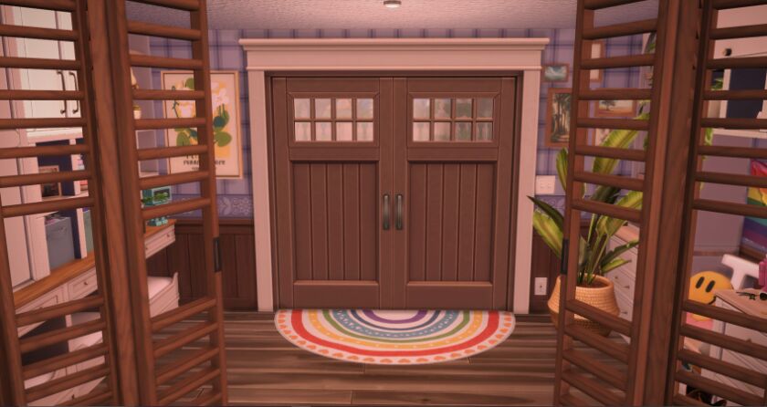 sims 4 cc donut co rainboho tastic halfway there rugs 7