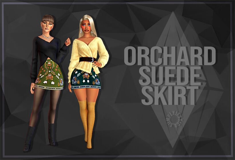 Stylish Skirt and Boots CC Download Sims 4 CC