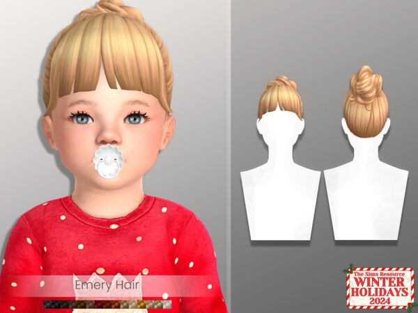 Emery Hair for Toddlers by Msqsims Sims 4 CC