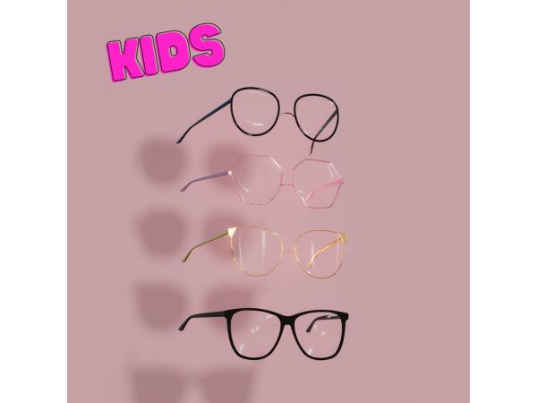 sims 4 cc eyeglass collection adults 3