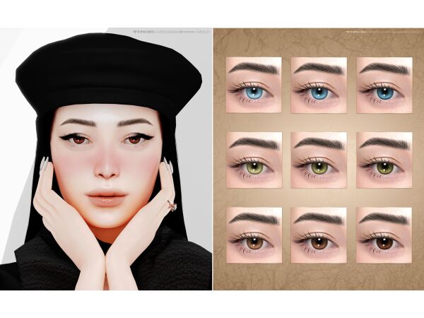 Eyes 115 HQ By Carolldesign Sims 4 CC