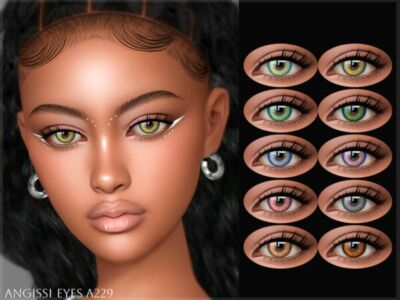 Eyes A229 by Angissi Sims 4 CC