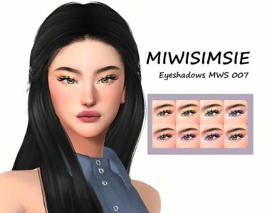 Eyeshadows MWS 007 By Miwisimsie Sims 4 CC