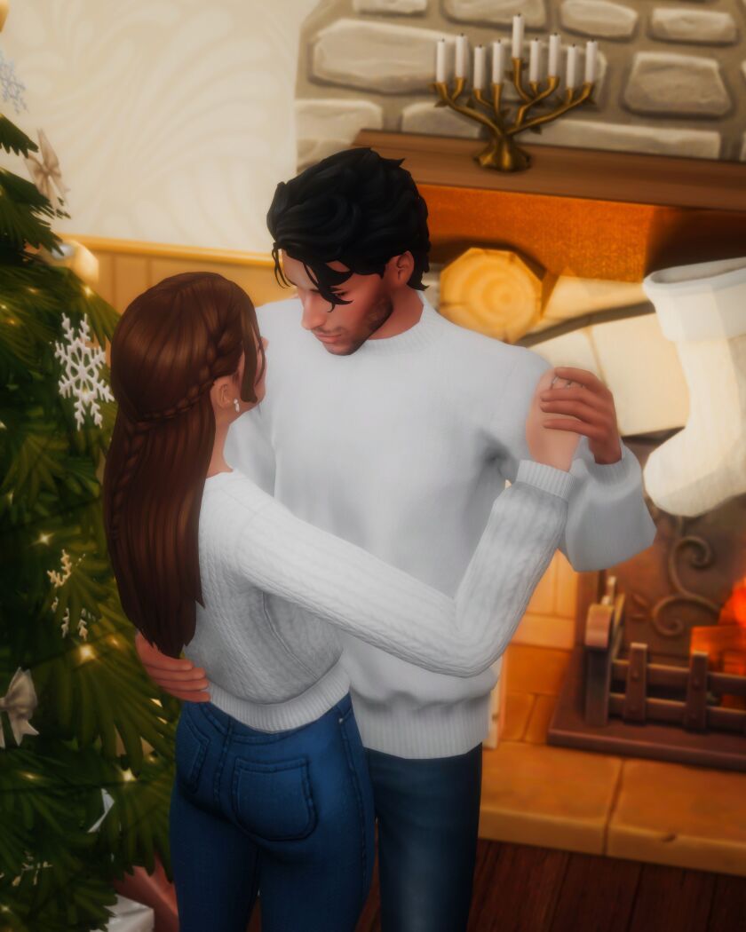 sims 4 cc fa la la love pose pack 4