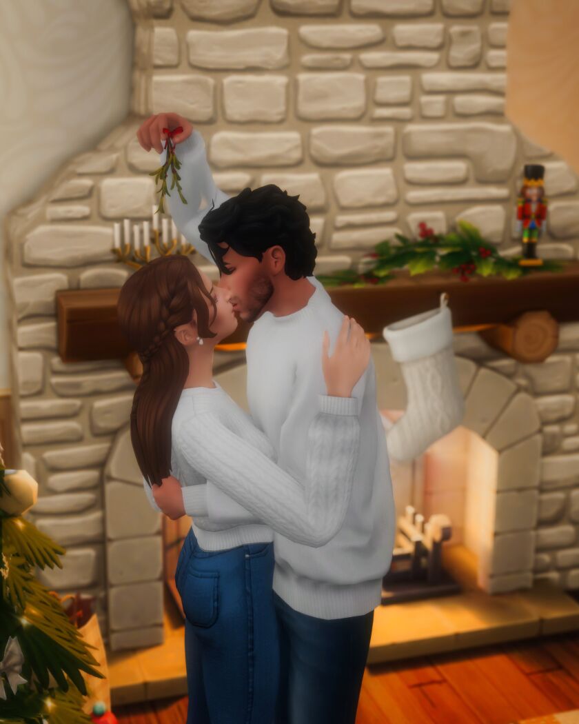 sims 4 cc fa la la love pose pack 5