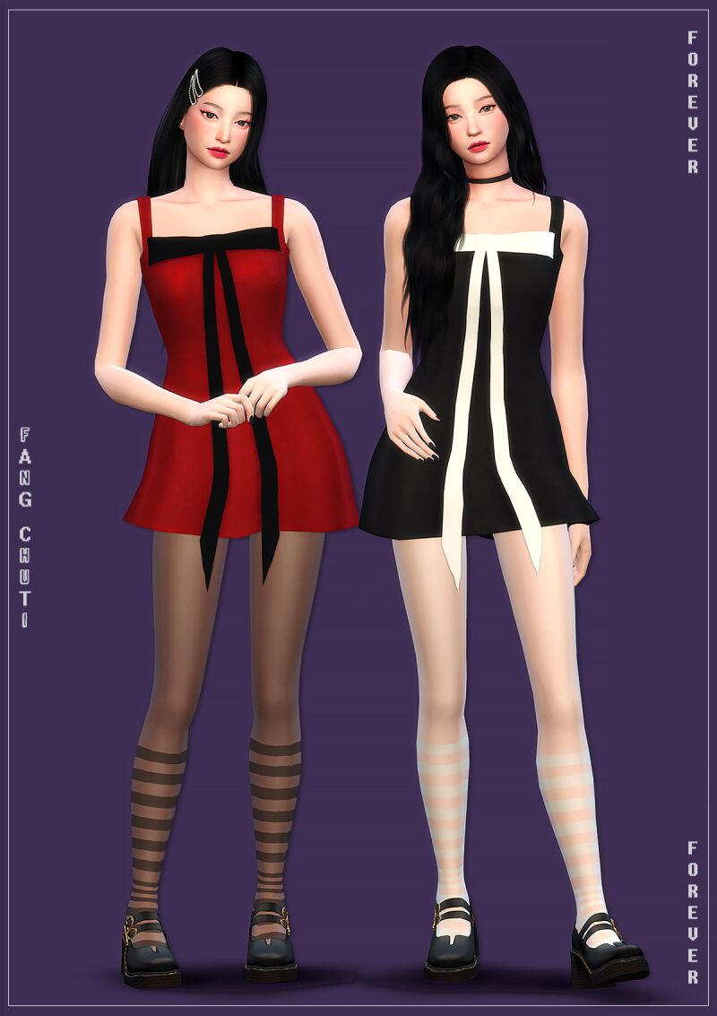 sims 4 cc fangchuti prt forever outfits 2