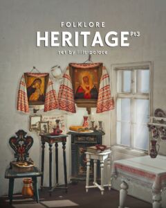 Heritage Set Pt3: Explore the Folklore Collection! Sims 4 CC