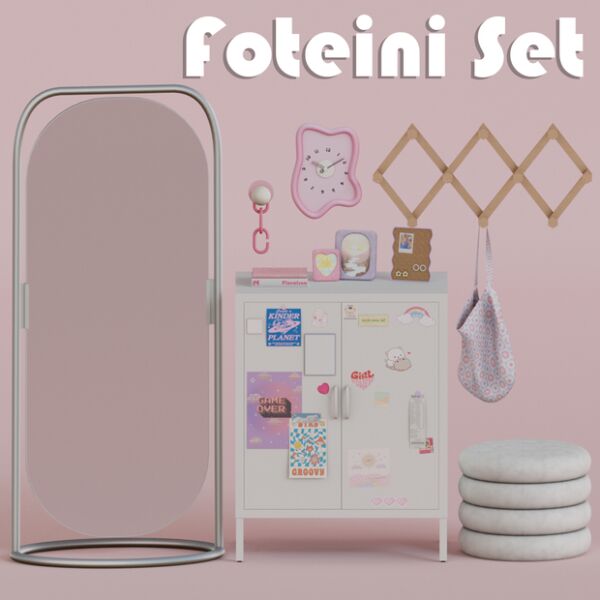 Foteini Set by Mechtasims Sims 4 CC